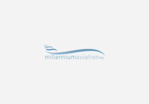 Conception du logo pour Millennium Aviation Inc.