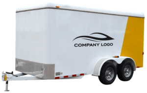 Graphiques et lettrage de remorque