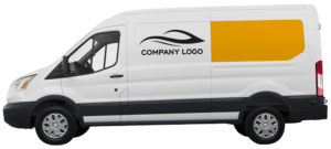 Lettrage et graphique de camion