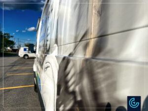 Van wrap and lettering for the master electrician company Big G Eletric on their 2022 Mercedes-Benz Sprinter High Roof.